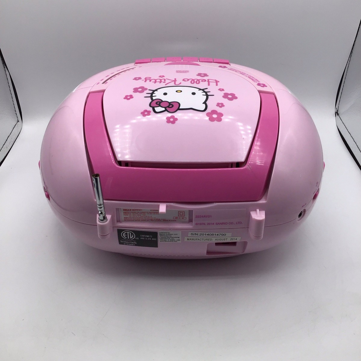 HELLO KITTY CD・MD・カセットデッキ 【MDX-KT302】 KENWOOD Hello