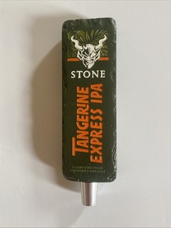 Stone Brewing Company Tangerine Express IPA 7 3/4" Tall Beer Tap Handle