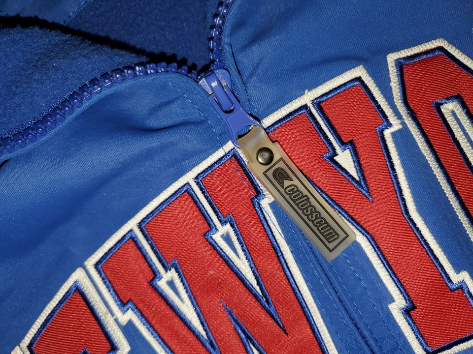 Chaqueta De Colección Colosseum Athletics New York Giants Talla Grande **MANCHAS EN LA MANGA** Foto 4 de 4