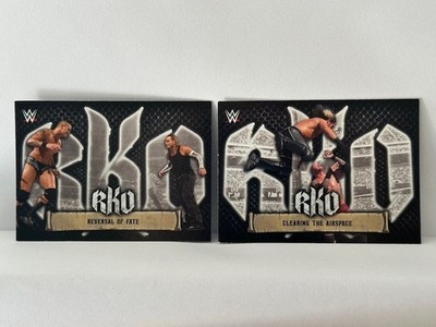2021 Topps WWE RKO Reversal Of Fate #RKO-3 Clearing the Airspace #RKO-6 S15