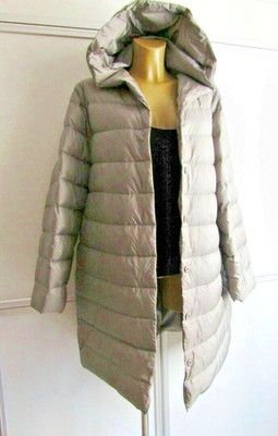 $1460 MAX MARA ''THE CUBE'' COLLECTION GOOSE DOWN COAT** IT 52, US XXL
