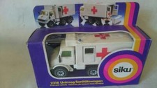 Siku 2218 Mercedes Benz Unimog Erste Hilfe Krankenwagen 70er Jahre Neu in OVP Sanitatswagen