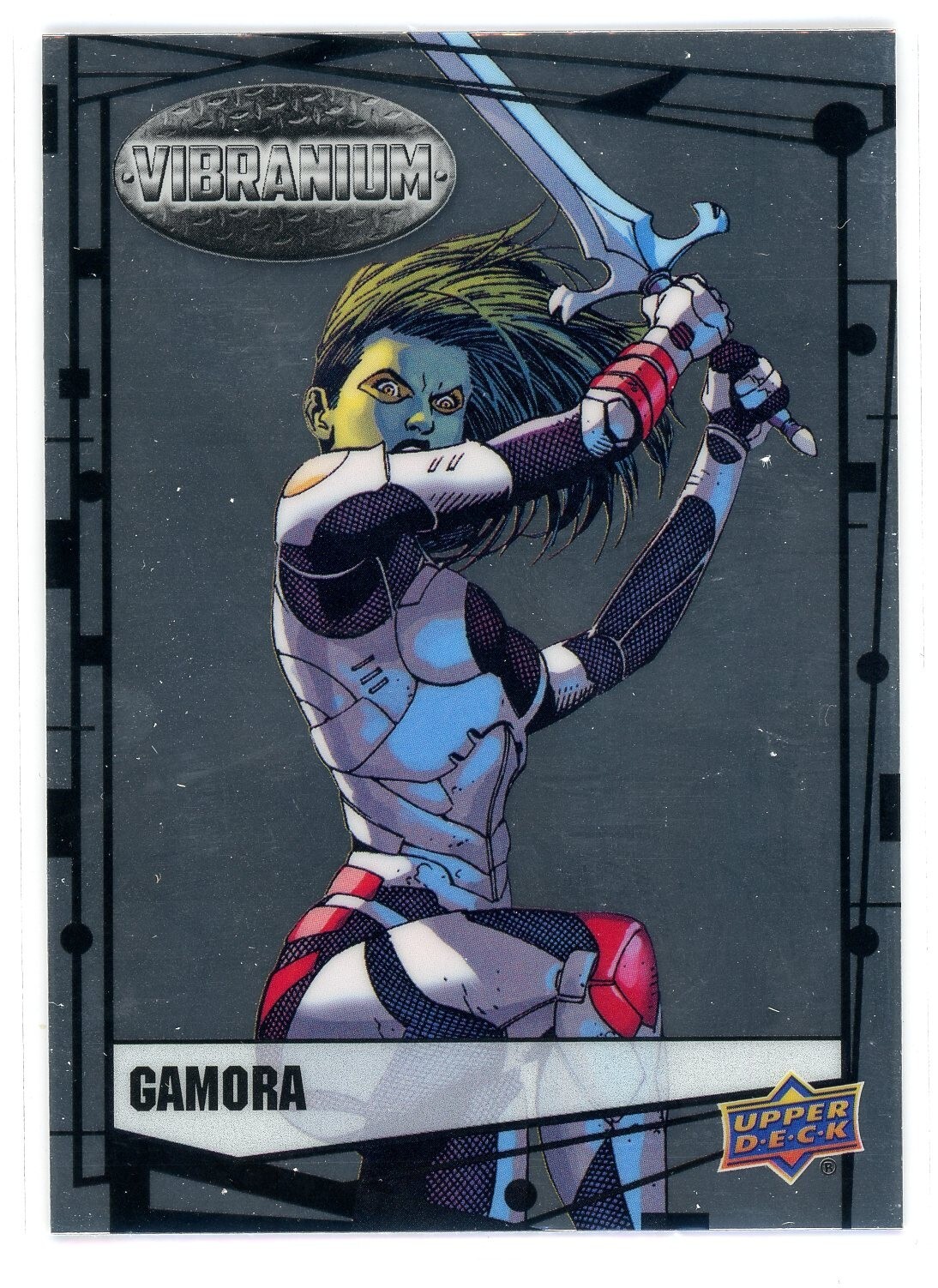 GAMORA - 2015 UD Marvel Vibranium Base Set Card # 28