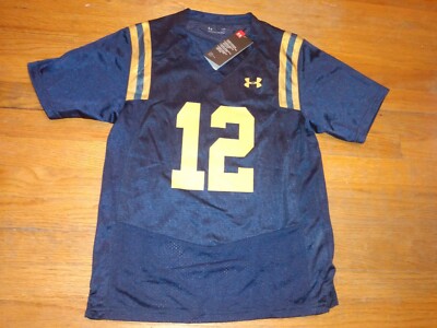 US Navy Naval Academy Midshipmen Under Armour Football #12 Youth