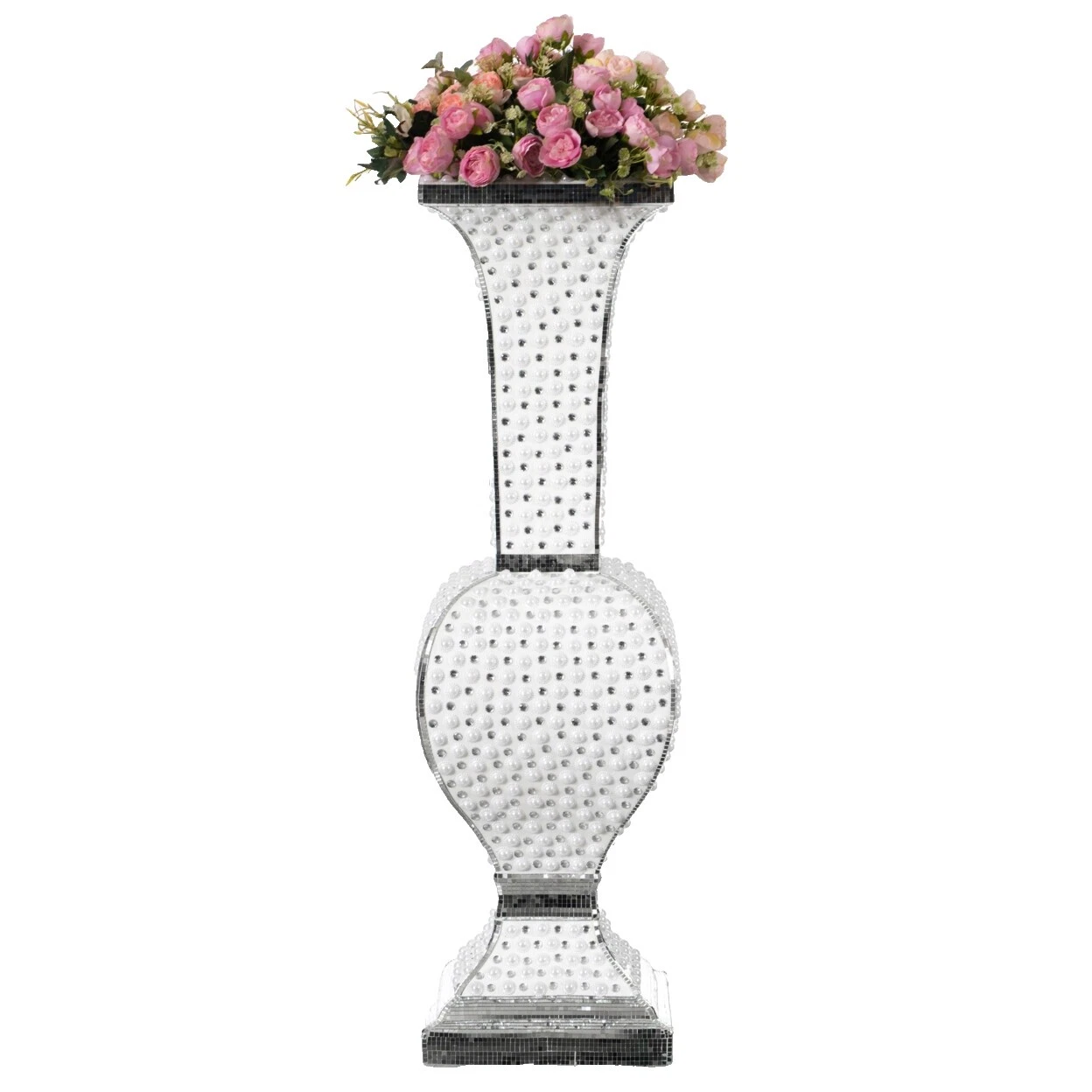 Glass Contemporary Floor Vase Vases