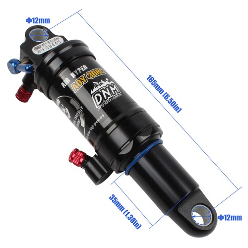 AOY-36RC MTB Mountain Bicycle XC/Trail Air Rear Shock Absorber 165/190/200mm - Picture 13 of 15