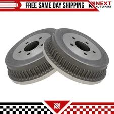New Brake Drum Rear Pair Set For 1996-2007 Chrysler Dodge Plymouth Min Van