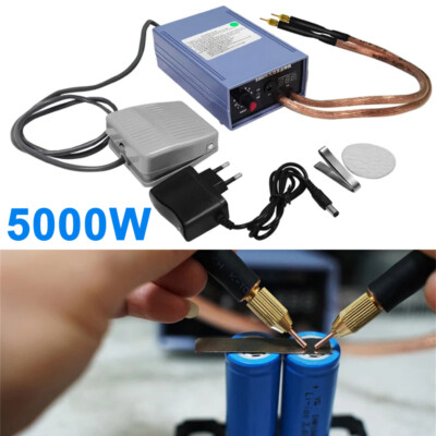 DIY 5000W Mini-Punktschweißmaschine für 18650 Li-ion-Akku-Punktschweißgerät Kit