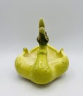 Vintage HULL USA Swan Duck Bird Ceramic Planter Chartreuse Green Yellow Small — photo 2