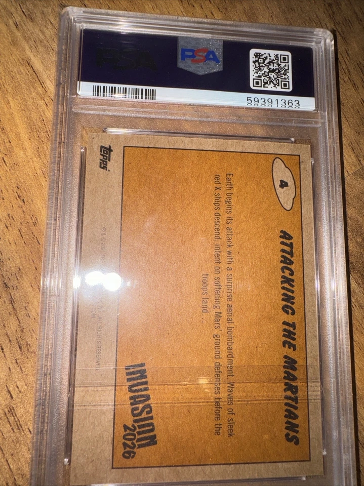 2021 mars attack attacking the martians psa 9 - Image 4 of 4