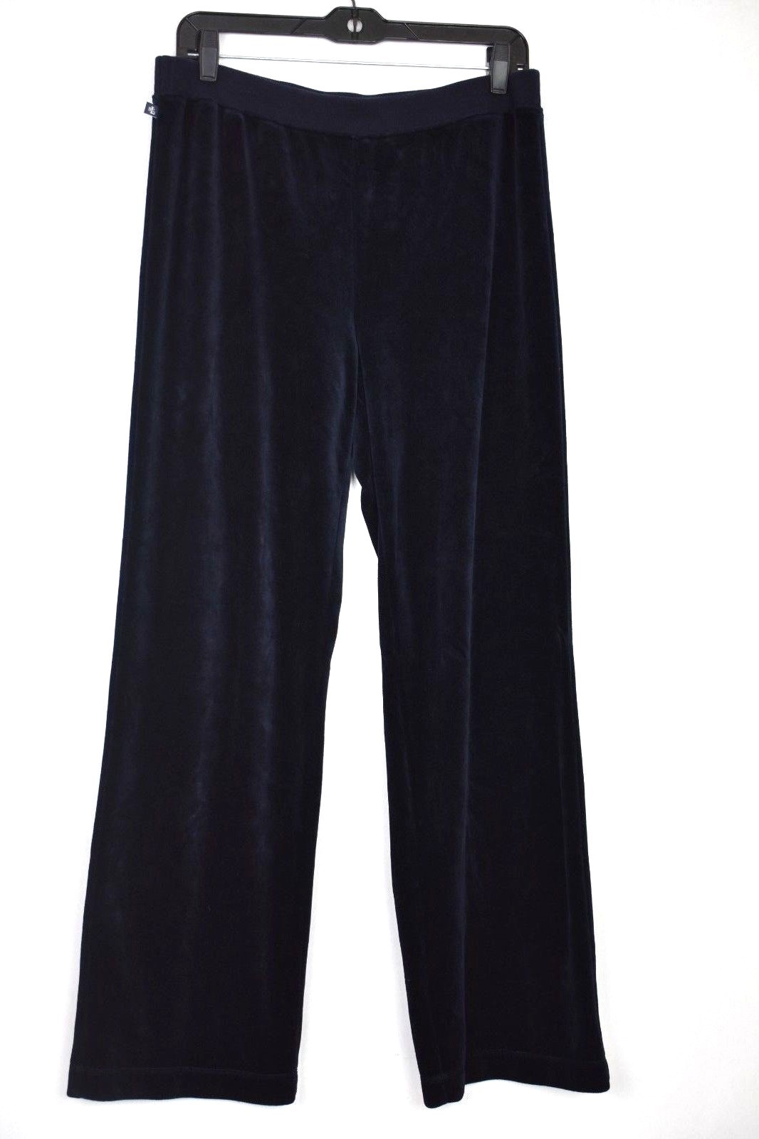 Lauren Ralph Lauren Womens Blue Cotton Athletic Loose Casual Pants Soft Sz Med thumbnail 3