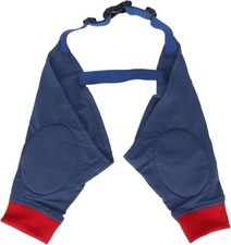 Front Leg Braces,Padded Breathable Recovery Sleeve Pet Knee Pads M - Blue