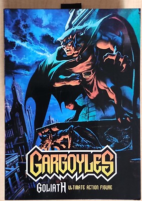 NECA DISNEY S GARGOYLES GOLIATH ULTIMATE 8  ACTION FIGURE IN HAND READY TO SHIP!