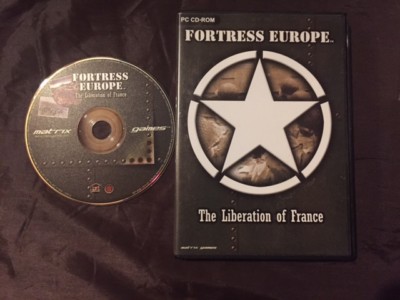 Jeu PC Fortress Europe: The Liberation Of France - Matrix Games - État Très Bon