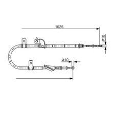 Bosch 1 987 482 081 Câble