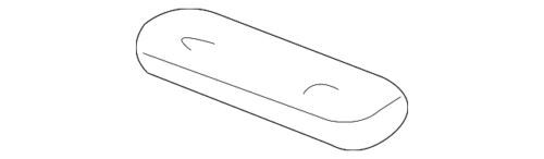 Bisagra de caja de compartimento para Cadillac Buick Oldsmobile 1990-2011 (P/N 12398110)