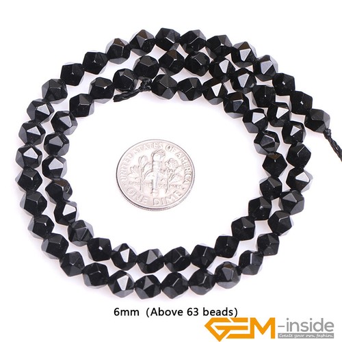 Wholesale Lot Natural Assorted Gemstone Polygonal Jewellery Making Beads 15" UK - Picture 84 of 129