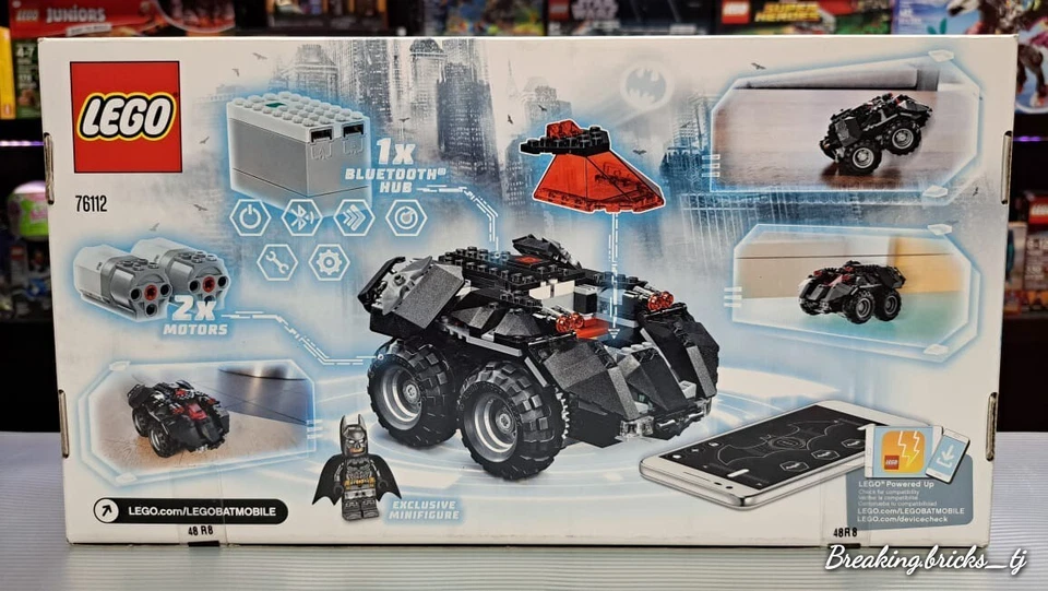 LEGO #76112 App Contolled Batmobile New  (2018)  Retired. - Image 2 of 2