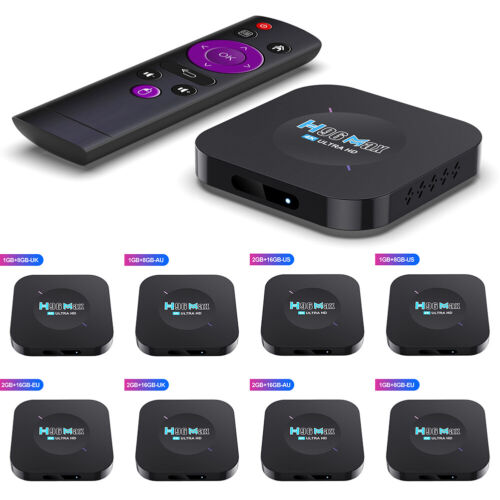 RK3528 4K Ultra HD Set Top Box 2.4G WiFi H96Max Android Box Video Set Top TV Box - Zdjęcie 1 z 36