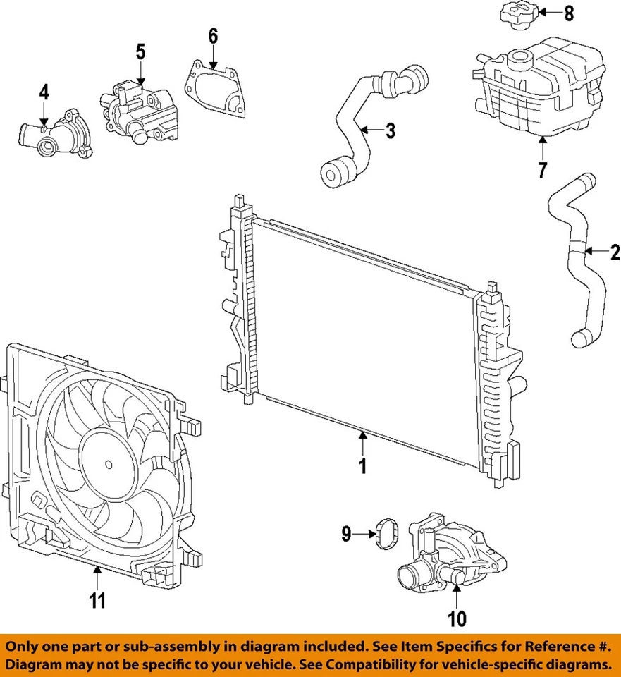 Used Engine Cooling Fan Motor fits: 2014 Chevrolet Spark Fan Assembly AC opt C60 Foto 3 de 4