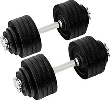 Adjustable Dumbbell Set - 105 lbs for Home Fitness and Strength Training