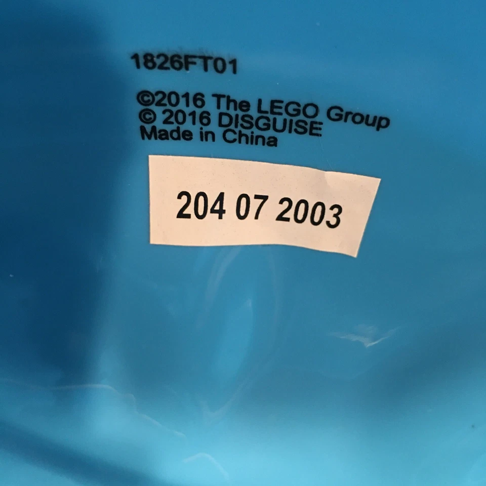 Máscara fantasia azul Halloween disfarce Lego Ninago 2016 - Imagem 3 de 4