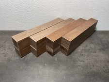 2x Nussbaum Kantel 25cm x 3,8cm x 3,8cm Drechselholz Schnitzholz Edelholz