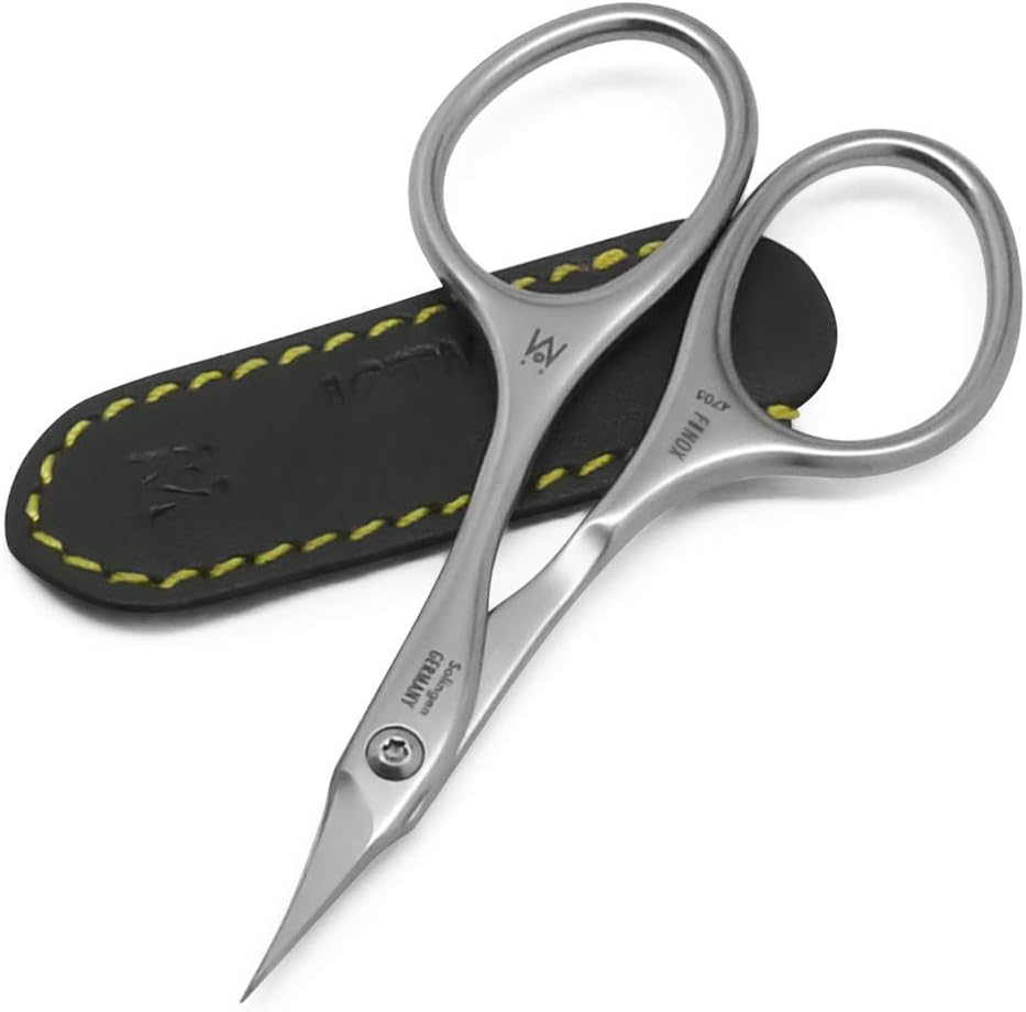 Tower Point Cuticle Scissors Grooming Scissors FINOX Stainless Steel Professiona