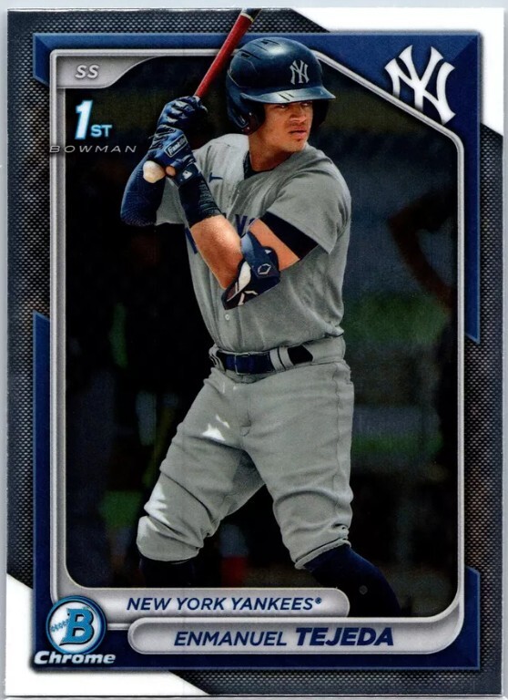 Enmanuel Tejeda 2024 Topps Bowman Chrome #BCP-105 1st New York Yankees