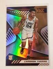 2021 Panini Chronicles XR Draft Picks CAMERON THOMAS Rookie RC Card #175 BRONZE