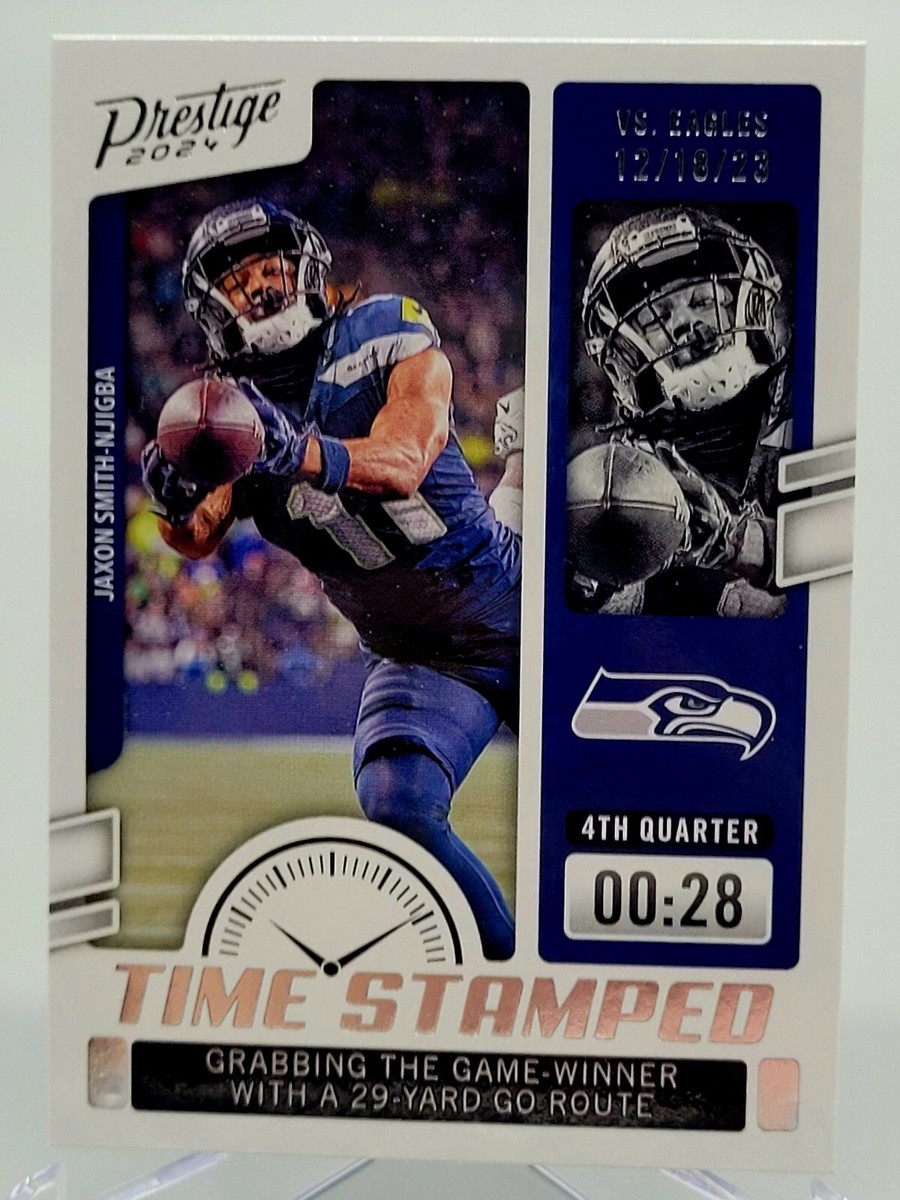 2024 PANINI PRESTIGE JAXON SMITH-NJIGBA TIME STAMPED FOOTBALL CARD