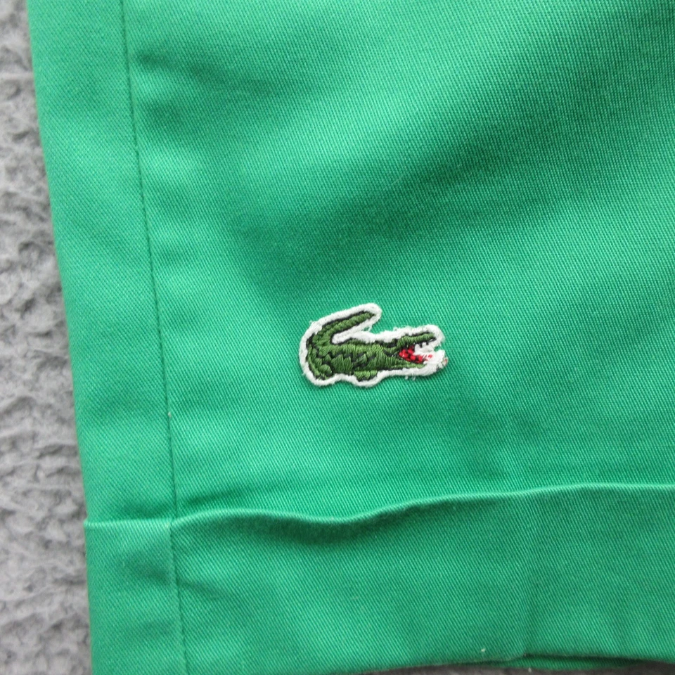 Haymaker Lacoste Vintage Shorts Womens 10 Green High Rise Tennis 60's - Image 4 of 4