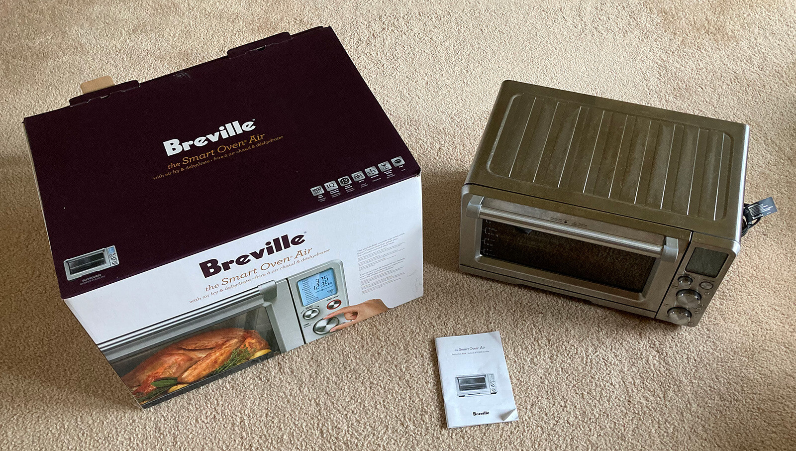 Breville Smart Oven Air BOV900BSS Toaster Oven (Brushed Stainless Steel