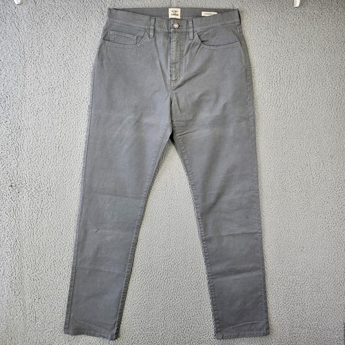 Flint And Tinder 365 Pants Mens 32x32 Washed Gray Tapered Huckberry Minimalist