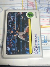 2022 Topps Heritage Base #306 Corey Dickerson Toronto Blue Jays M12