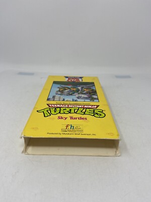 Teenage Mutant Ninja Turtles Burger King Kids Club Vintage VHS