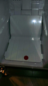 Kühlschrank Einlegeboden Gefrierabteil Rahmen  Original Samsung RS53K4400SA/EF