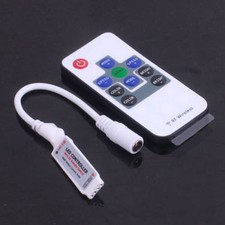 3528 5050 RGB LED Strip Light Mini 10 Key IR / RF Remote Wireless Control