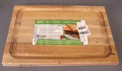 John Boos Large Maple Wood Edge Grain Cutting Board  18  x 12  x 1.5