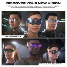 STAR CITIZEN - URBAN & ADVENTURER EYEWEAR COLLECTIONS BY ELEMENT AUTHORITY