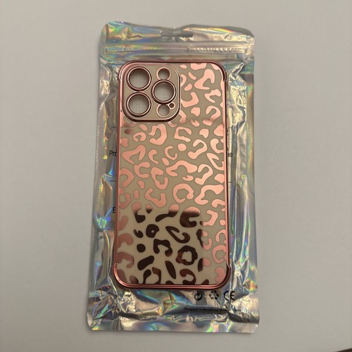 Pink Leopard Design Phone Case For iPhone 15 Pro Max, New - Picture 5 of 6