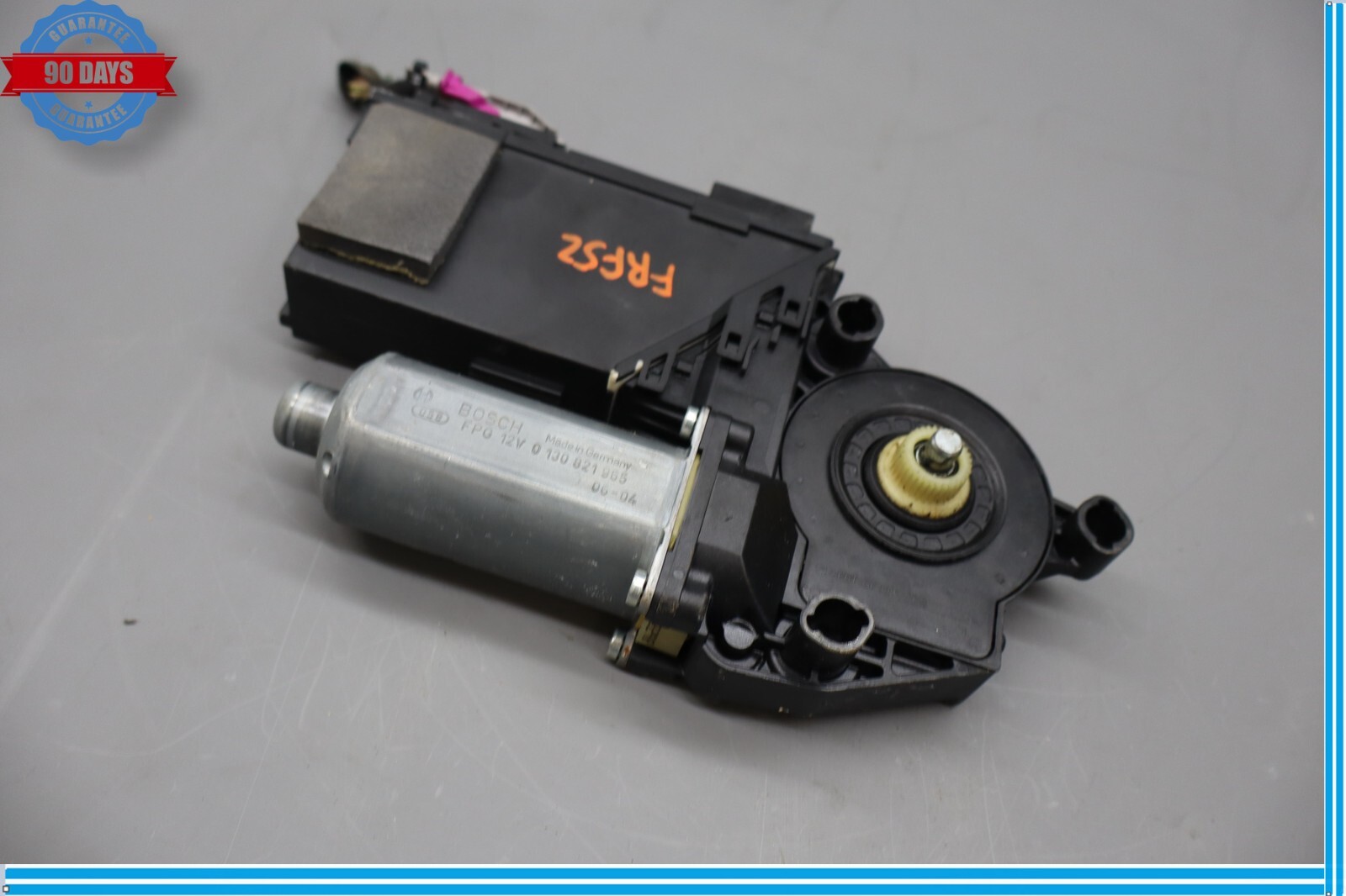 06-12 Bentley Continental Front Right Side Door Window Regulator Motor Oem