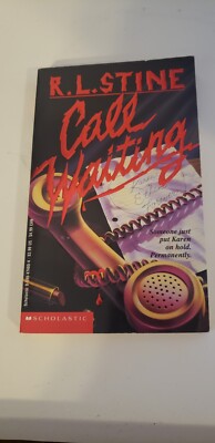 R.L. Stine Call Waiting Scholastic 1994 First Edition Paperback Point Horror