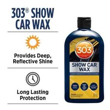 303 Show Car Wax 16oz 473ml, Natural Carnauba Car Wax Long Lasting Protection