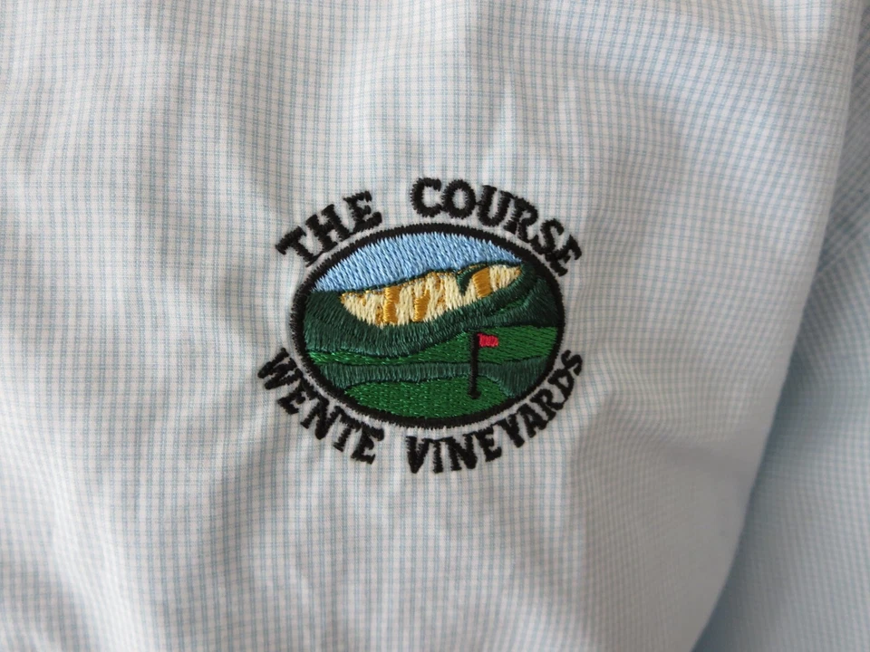 Nueva camisa de vestir azul para hombre The Course Wente Vineyards Ashworth talla grande nueva sin etiquetas Foto 2 de 4