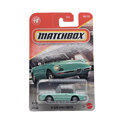 2026 Matchbox '67 Alfa Romeo Duetto #4 Mint Green