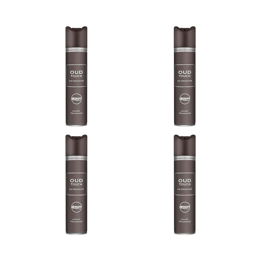 4 x AIRPURE AIR FRESHENER INSTANT FRESHNESS OUD TOUCH 300ml - Image 2
