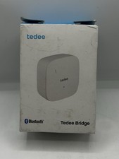 Tedee Bridge Smart Lock WiFi Bluetooth Gateway Hub Acceso Remoto Caja Abierta