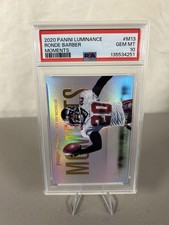 2020 Panini Luminance Ronde Barber Moments #M13 PSA 10 Case Hit SSP LOW POP 3
