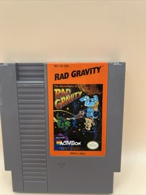 The Adventures of Rad Gravity - 1990 NES Nintendo Game - Cart Only